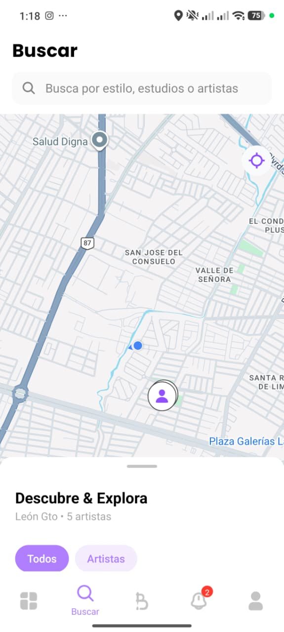 Descubrimiento por ciudad con filtros de estilo